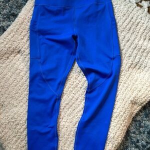 ZYIA Vibrant Blue Kids Leggings